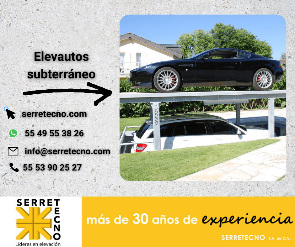 elevautos subterráneo