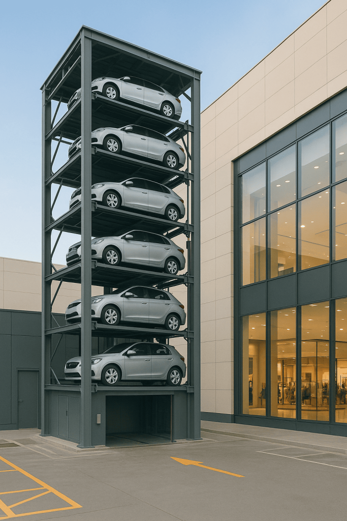 Torres de estacionamiento automatizadas